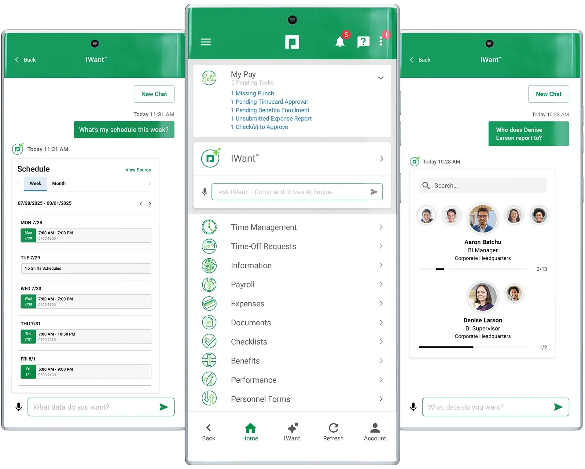 Paycom Screenshot