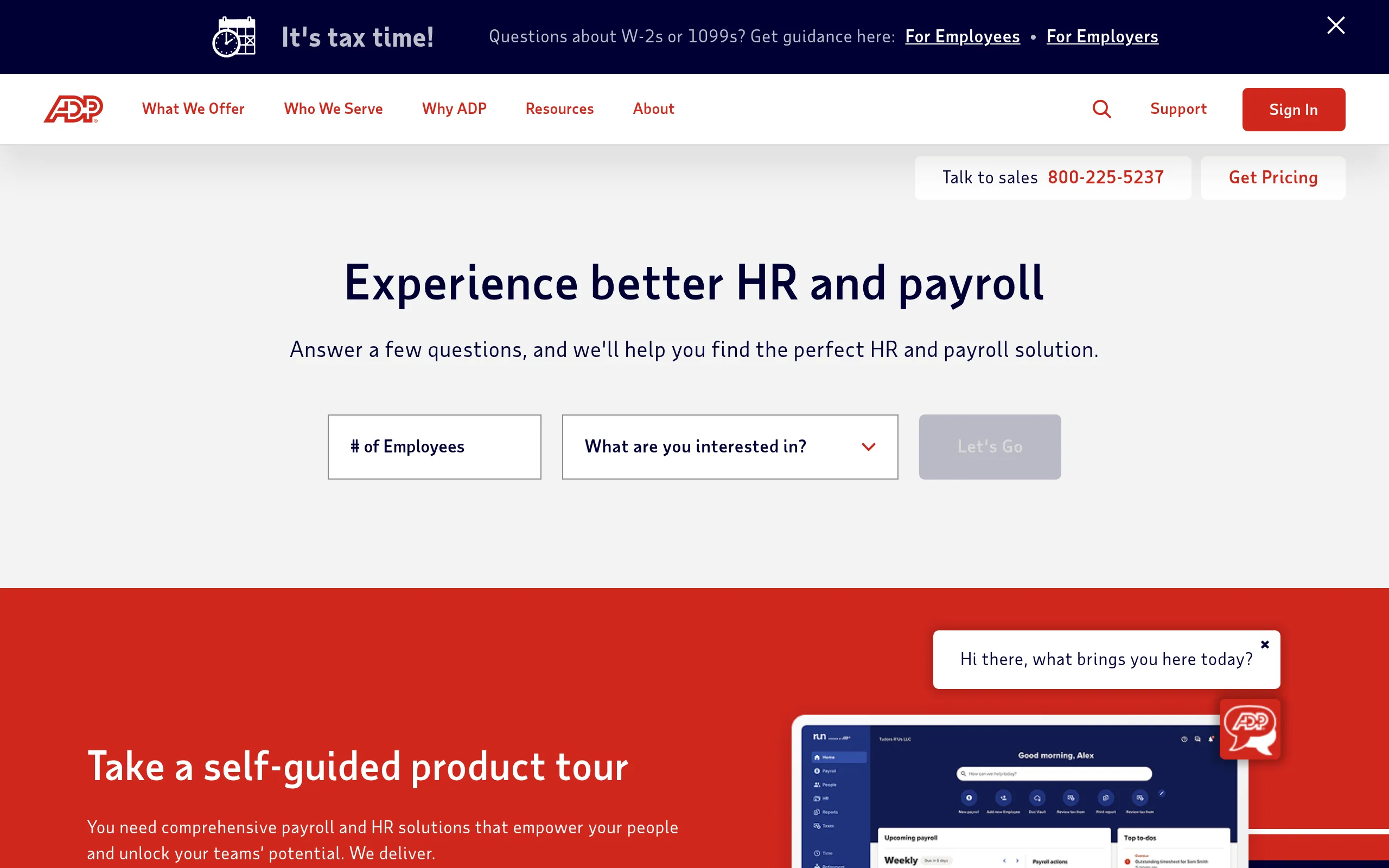 ADP Screenshot