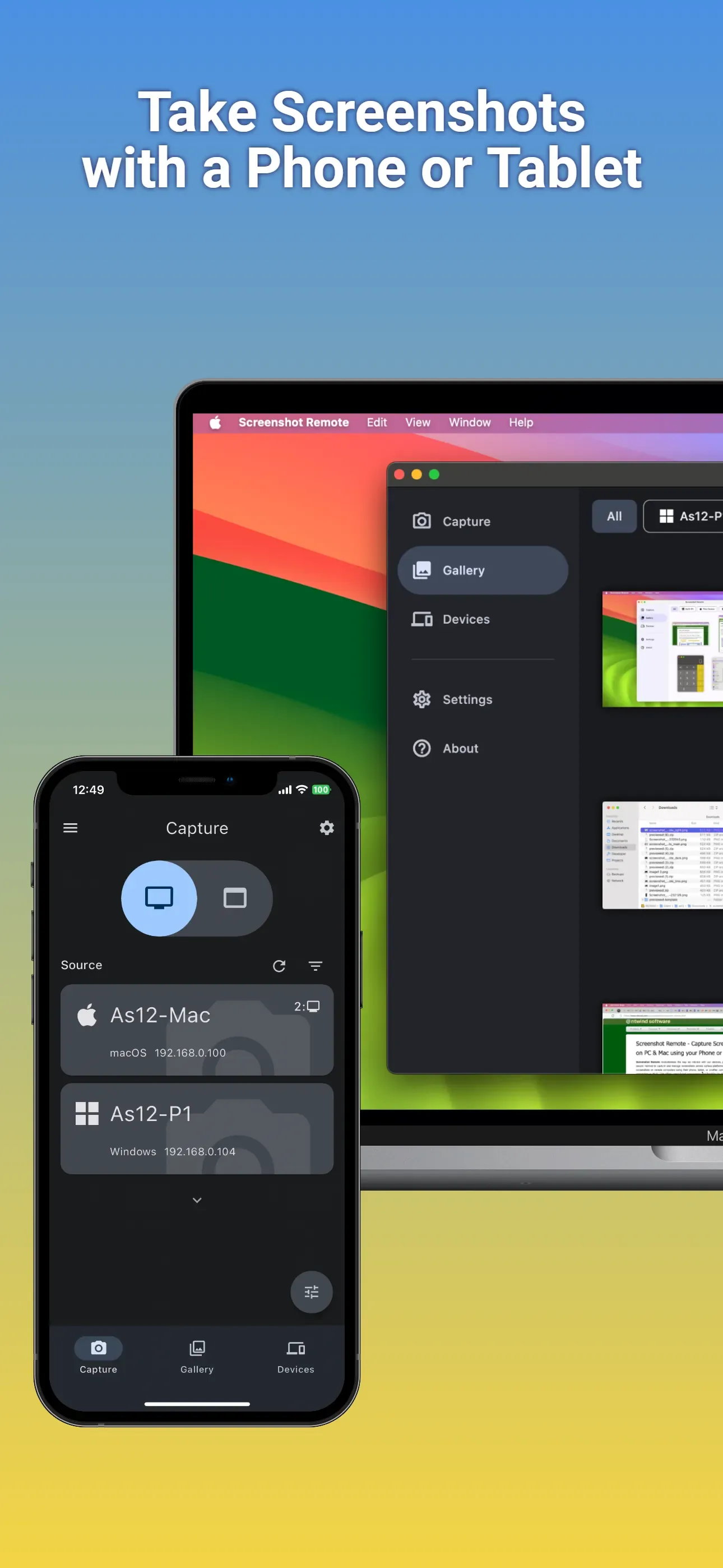 Remote Screenshot