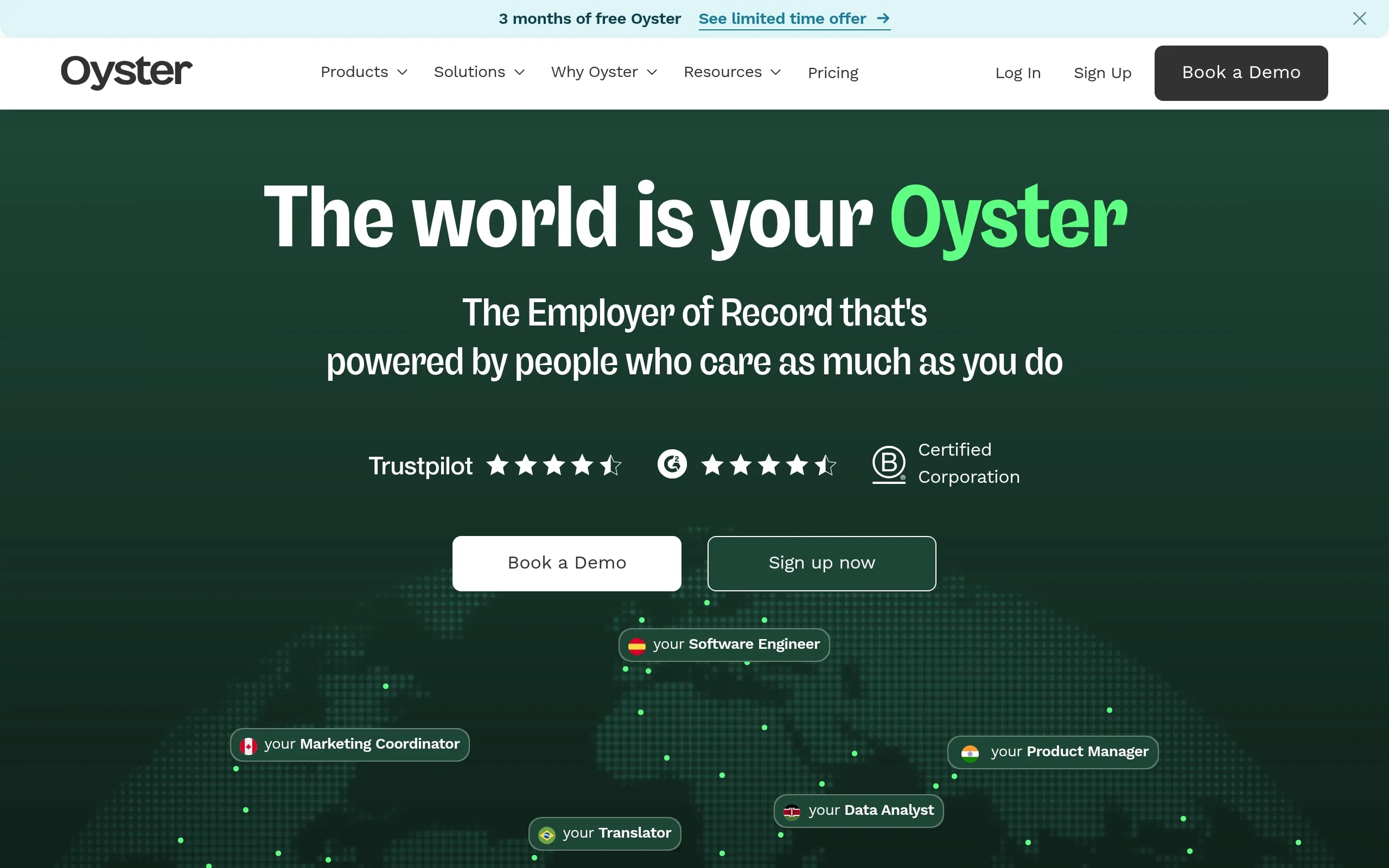 Oyster HR Screenshot