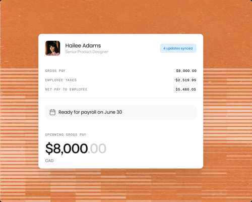 Add your team. Bolto handles the paperwork.: product interface illustration